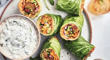 wraps houmous tomates séchées falafels & crudités (1)